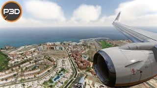 [P3D V5] Flying the PMDG 737! | Edinburgh - Tenerife