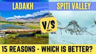 Ladakh vs. Spiti Valley Trip 2024: Which is Better? Part 1: Distance, Days, Altitude, Scenic Beauty