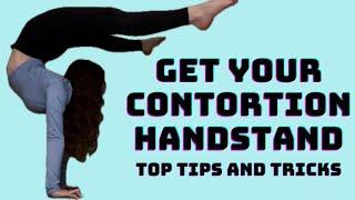 How To: CONTORTION HANDSTAND! | The Only Handstand Video you NEED to Watch!