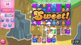 Candy Crush Saga Level 6687 NO  BOOSTERS || Lover Candy Crush Saga @CandyCrushLovers