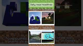 Get a feel for the global pulse in just a few seconds. #minecraft #news #headlines