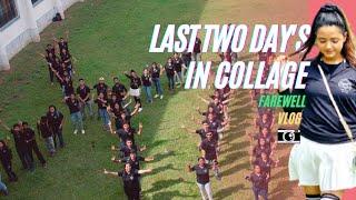 Last Two Day’s In College  | COLLEGE FAREWELL VLOG | #farewell #college | The Sumedha |