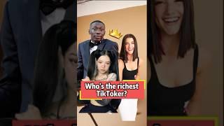 Who’s the richest TikToker You’ll never guess who made the list at the very top#Influencers#usa#fyp
