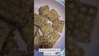 The Best Dessert To Make At Home | Easy Dessert Recipe | Waffle Ice cream