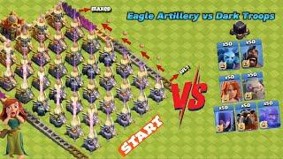 Eagle Artillery is BEAST | Eagle Artillery vs All Troops | clash of clans