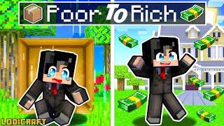 POOR to RICH Story in Minecraft! (Tagalog)