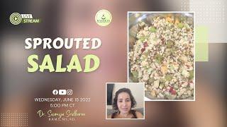 HOW TO MAKE SPROUTED SALAD | SIMPLE AND EXTREMELY HEALTHY