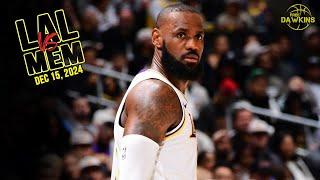 Los Angeles Lakers Full Team Highlights vs Grizzlies | Dec 15, 2024  | FreeDawkins