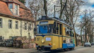 Die planmäßig Verabschiedung der Gothawagen in Woltersdorf