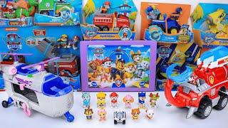 Paw Patrol Unboxing Collection Review | Marshallmighty movie bulldozer | Hero pup | Marshall ASMR