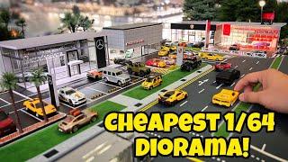 Cheapest Car Showroom 1/64 Diorama | Hotwheels Diorama