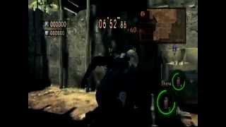 Resident Evil 5 Versus Team Survivors w/projectdinitial5 [Jill Battle Suit - Public Assembly]