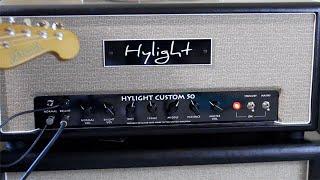 Hylight Custom 50 Amp & Cab Demo