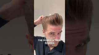 The Power of Hair Powder. By Vilain Blow  #hairpowder #menshair