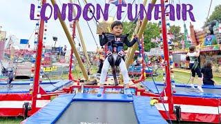 LONDON FUNFAIR | MISHRA FAMILY IN LONDON | INDIAN FAMILY IN UK | INDIAN YOUTUBER IN LONDON