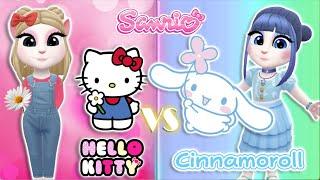 My talking angela 2  Hello Kitty   Vs Cinnamoroll | Cosplay