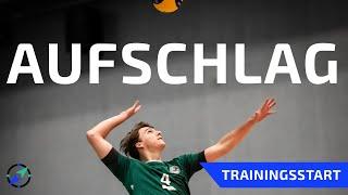 Aufschlag zur Rückrunde | Übung zum Trainingsstart