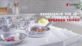 Tripro Tri-Ply cookware from Bergner