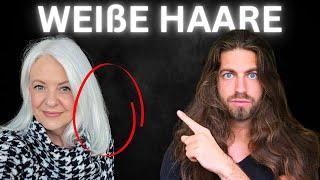 Weiße Haare RÜCKGÄNGIG machen - Studie, mögliche Ursachen und Empfehlungen!