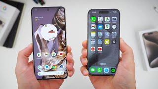 Google Pixel 8 Pro vs. iPhone 15 Pro Comparison! Which Is Better?