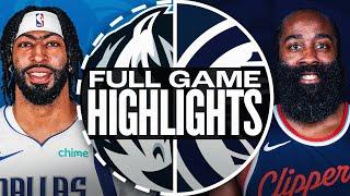 MAVERICKS at CLIPPERS | FULL GAME HIGHLIGHTS | April 5, 2025