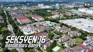 Seksyen 16 Bandar Baru Bangi, Selangor | Fasa 1 Bandar Baru Bangi (4k Video)