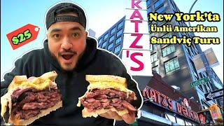 New York'un Ünlü Amerikan Sandviçi Turu | Katz's Deli ve Rakipleri