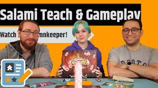 Salami How To Play & Gameplay - Watch For That Barkeep!