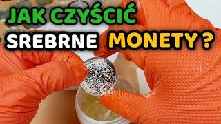 Jak czyścić srebrne monety bulionowe, premium i obiegowe. #czyszczenie #srebro #silverstacking