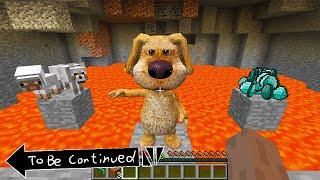 TALKING BEN chooses WHO TO SAVE SHEEP AND WOLF or DIAMONDS in MINECRAFT - Gameplay