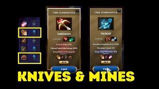 Shen KNIVES & MINES AGHS with DAEDALUS + TRIDENT  | Nest Of Thorns Echelon 7 | 1M SCORE