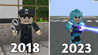 2018 vs 2023 in Jailbreak (Blockman Go)