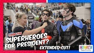 PROFESSOR X FOR PRESIDENT? [extended interview] | #CSCatNYCC