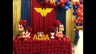 Wonder Woman party ideas