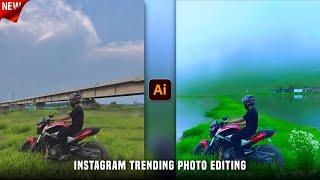 Instagram Trending Background Change Photo Editing | Ai Background Change