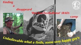 Exploring a lost and disappeared 'Reichsarbeitsdienst'  (RAD) camp.   D.RaD relic hunter.