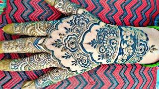 very beautiful Pakistani mehndi design/easy mehndi design/mehndi design/mehndi/henna/marwadi design