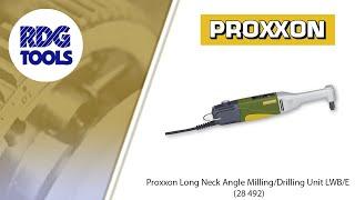 PROXXON LONG NECK ANGLE MILLING DRILLING UNIT LWBE (RDG TOOLS) 28492