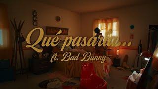 Rauw Alejandro, Bad Bunny - Qué Pasaría... (Official Lyric Video)