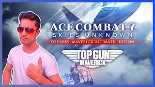 Vuelo como Maverick en el Ace Combat 7  Contenido especial de TOP GUN