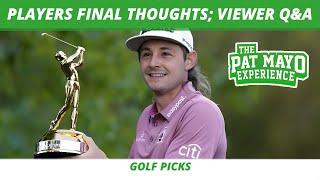 PLAYERS Championship 2025 | Final Bets, Viewer Chat Q&A | Fantasy Golf Picks