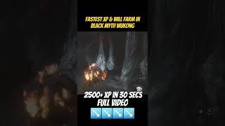 Fastest XP farm in Black Myth Wukong. Ready to level up faster?