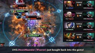 MoonMeander's Rage BuyBack led to OG being too complacent