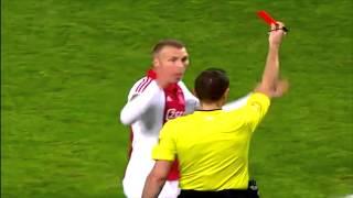 Niklas Moisander RED CARD Ajax vs AZ Alkmaar 0-1 HD