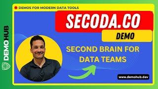 Secoda.co Demo // Modern Data Discoverability & Governance (Etai Mizrahi Co-Founder) | Demohub.dev