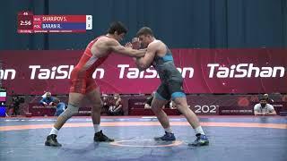 1/4 FS - 125 kg: S. SHARIPOV (RUS) v. R. BARAN (POL)