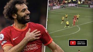 Crazy Mo Salah Outside of Foot Assist for Mane Goal