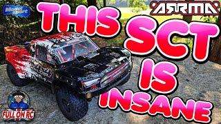 This Short course truck is insane. The Arrma Senton 3s 4wd BLX RC Car.