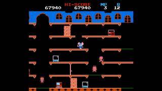 Mappy (NES) - Gameplay