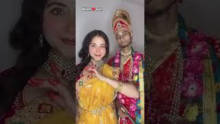 Mom And Son Radha Krishna viral video Rachna Santoor mom and son instagram video